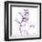 Fox glove-Albert Koetsier-Framed Art Print