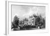 Fox Hill Surrey-Thomas Allom-Framed Art Print