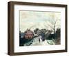 Fox Hill, Upper Norwood, 1870-Camille Pissarro-Framed Giclee Print