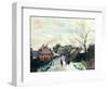 Fox Hill, Upper Norwood, 1870-Camille Pissarro-Framed Giclee Print