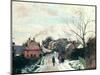 Fox Hill, Upper Norwood, 1870-Camille Pissarro-Mounted Giclee Print