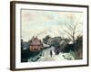 Fox Hill, Upper Norwood, 1870-Camille Pissarro-Framed Giclee Print