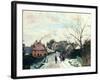 Fox Hill, Upper Norwood, 1870-Camille Pissarro-Framed Giclee Print