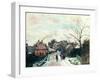 Fox Hill, Upper Norwood, 1870-Camille Pissarro-Framed Giclee Print