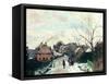 Fox Hill, Upper Norwood, 1870-Camille Pissarro-Framed Stretched Canvas