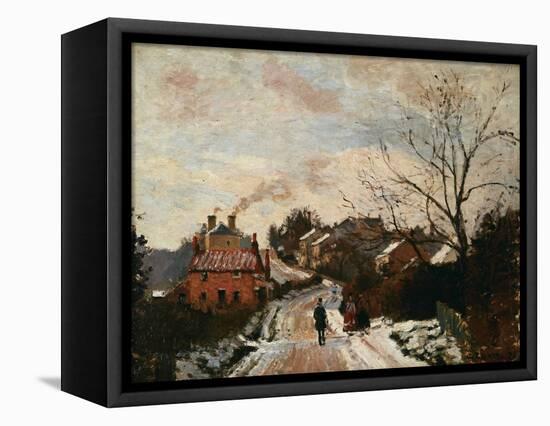 Fox Hill, Upper Norwood, 1870-Camille Pissarro-Framed Stretched Canvas