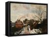 Fox Hill, Upper Norwood, 1870-Camille Pissarro-Framed Stretched Canvas