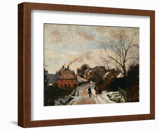 Fox Hill, Upper Norwood, 1870-Camille Pissarro-Framed Giclee Print