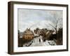 Fox Hill, Upper Norwood-Camille Pissarro-Framed Art Print
