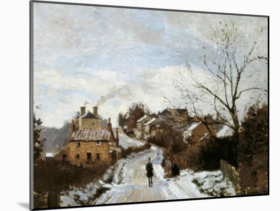 Fox Hill, Upper Norwood-Camille Pissarro-Mounted Art Print