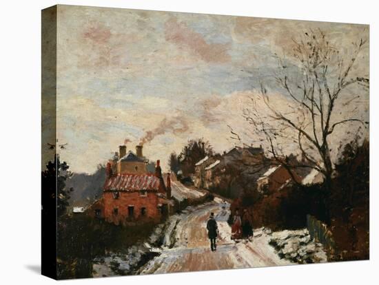 Fox Hill, Upper Norwoor, London-Camille Pissarro-Stretched Canvas