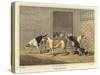 Fox Hounds-Henry Thomas Alken-Stretched Canvas