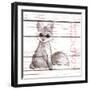 Fox Hugs-Andi Metz-Framed Art Print