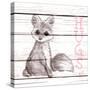 Fox Hugs-Andi Metz-Stretched Canvas