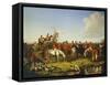 Fox Hunt, 1850-Filippo Palizzi-Framed Stretched Canvas