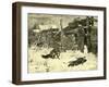 Fox Hunt Austria 1891-null-Framed Giclee Print