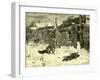 Fox Hunt Austria 1891-null-Framed Giclee Print