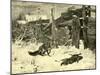 Fox Hunt Austria 1891-null-Mounted Giclee Print