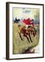 Fox Hunt-Halt!-Edmund Charles Tarbell-Framed Art Print