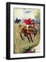 Fox Hunt-Halt!-Edmund Charles Tarbell-Framed Art Print