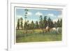 Fox Hunt, Southern Pines, North Carolina-null-Framed Premium Giclee Print