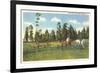 Fox Hunt, Southern Pines, North Carolina-null-Framed Premium Giclee Print