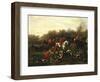 Fox Hunt-Filippo Palizzi-Framed Giclee Print