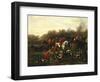 Fox Hunt-Filippo Palizzi-Framed Giclee Print