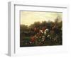 Fox Hunt-Filippo Palizzi-Framed Giclee Print