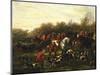 Fox Hunt-Filippo Palizzi-Mounted Giclee Print