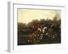 Fox Hunt-Filippo Palizzi-Framed Giclee Print