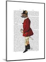 Fox Hunter 1-Fab Funky-Mounted Art Print