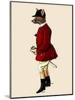 Fox Hunter 1-Fab Funky-Mounted Art Print