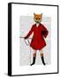 Fox Hunter 2 Full-Fab Funky-Framed Stretched Canvas