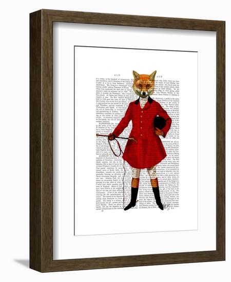 Fox Hunter 2 Full-Fab Funky-Framed Art Print