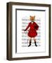 Fox Hunter 2 Full-Fab Funky-Framed Art Print