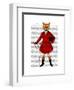 Fox Hunter 2 Full-Fab Funky-Framed Art Print