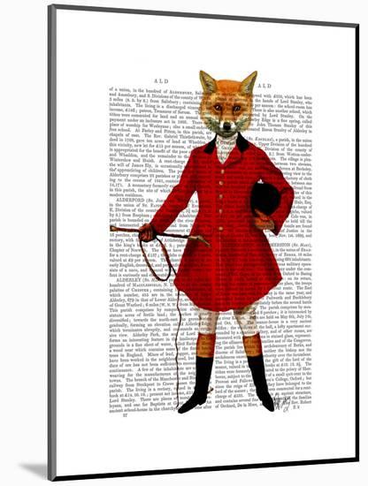 Fox Hunter 2 Full-Fab Funky-Mounted Art Print