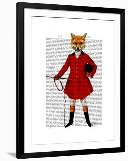 Fox Hunter 2 Full-Fab Funky-Framed Art Print