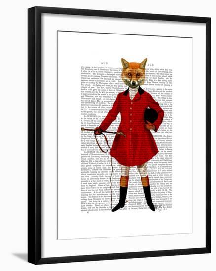 Fox Hunter 2 Full-Fab Funky-Framed Art Print