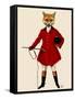 Fox Hunter 2 Full-Fab Funky-Framed Stretched Canvas