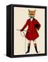 Fox Hunter 2 Full-Fab Funky-Framed Stretched Canvas