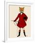 Fox Hunter 2 Full-Fab Funky-Framed Art Print