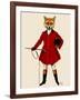 Fox Hunter 2 Full-Fab Funky-Framed Art Print