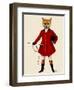 Fox Hunter 2 Full-Fab Funky-Framed Art Print