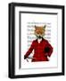 Fox Hunter 2 Portrait-Fab Funky-Framed Art Print