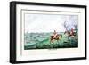 Fox Hunters and Hounds in an Open Field-Henry Thomas Alken-Framed Art Print