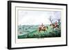 Fox Hunters and Hounds in an Open Field-Henry Thomas Alken-Framed Art Print