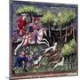 Fox Hunting, 14Th Century-null-Mounted Photographic Print