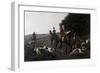 Fox Hunting, 1878 Lithograph by Henry Graves-null-Framed Giclee Print